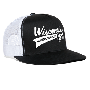 WHS Baseball Logo Trucker Cap - black/white