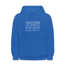 Load image into Gallery viewer, WHS 1987 Logo Kids&#39; Hoodie - royal blue