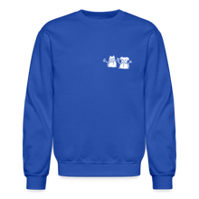 Load image into Gallery viewer, Snowfriends Small Logo Crewneck Sweatshirt - royal blue