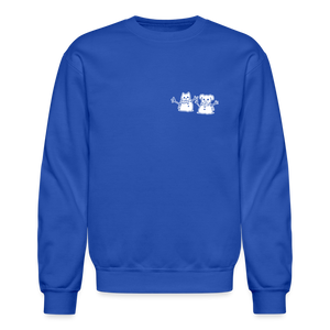 Snowfriends Small Logo Crewneck Sweatshirt - royal blue