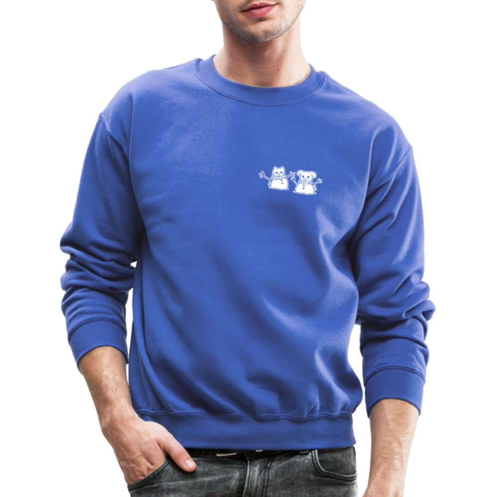 Snowfriends Small Logo Crewneck Sweatshirt - royal blue