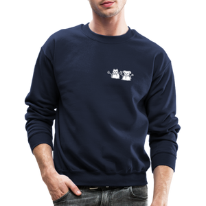 Snowfriends Small Logo Crewneck Sweatshirt - navy