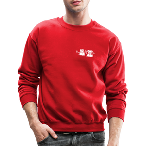 Snowfriends Small Logo Crewneck Sweatshirt - red