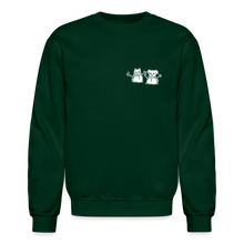 Load image into Gallery viewer, Snowfriends Small Logo Crewneck Sweatshirt - forest green
