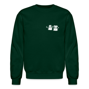 Snowfriends Small Logo Crewneck Sweatshirt - forest green