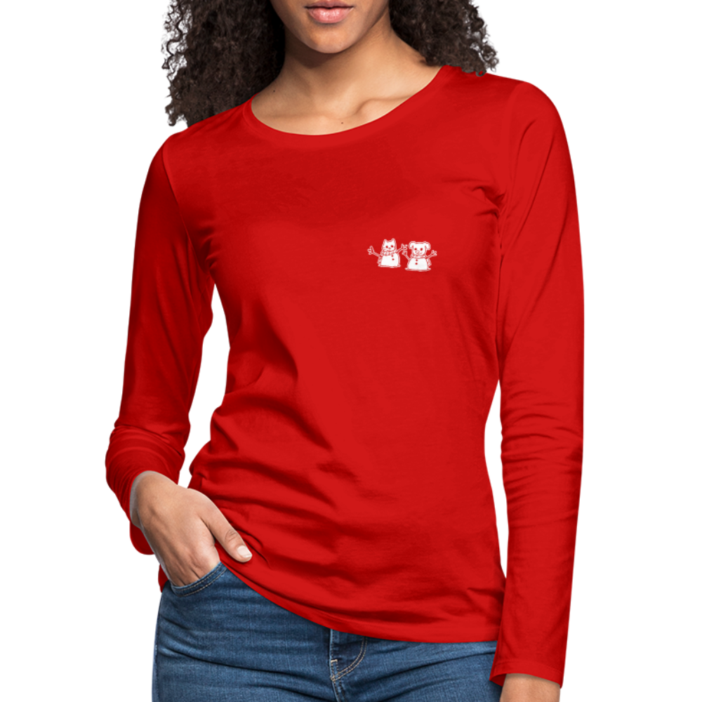 
                  
                    Snowfriends Small Logo Contoured Premium Long Sleeve T-Shirt - red
                  
                