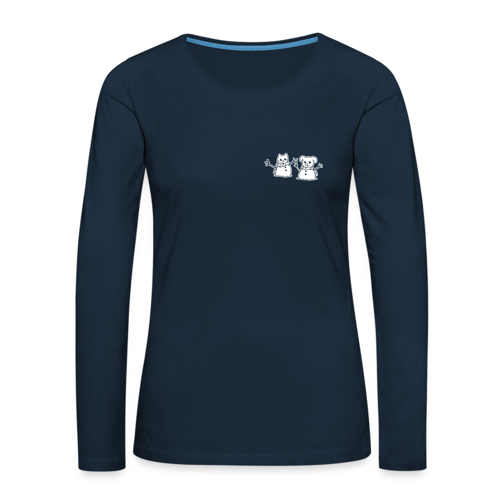 
                  
                    Snowfriends Small Logo Contoured Premium Long Sleeve T-Shirt - deep navy
                  
                