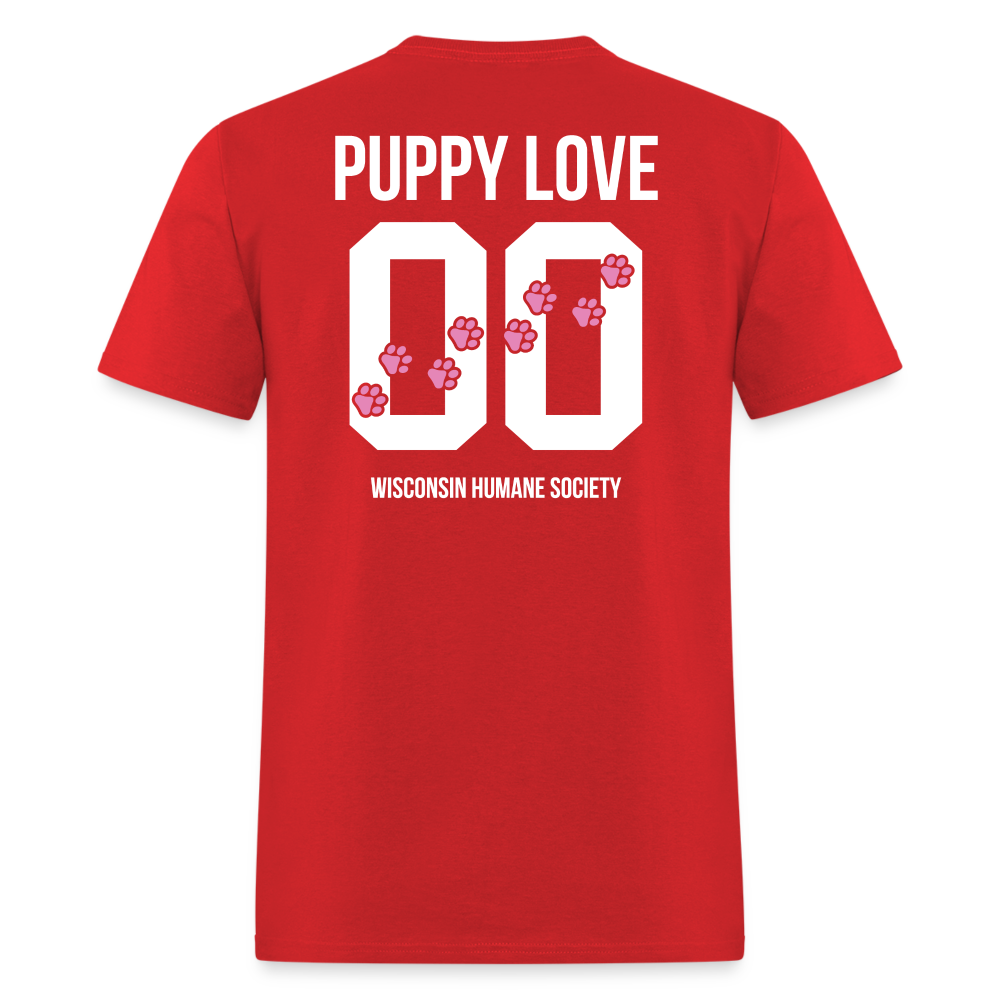 
                  
                    Pink Puppy Love Classic T-Shirt - red
                  
                