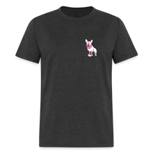 Load image into Gallery viewer, Pink Puppy Love Classic T-Shirt - heather black