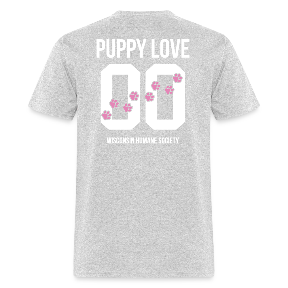 
                  
                    Pink Puppy Love Classic T-Shirt - heather gray
                  
                