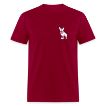 Load image into Gallery viewer, Pink Puppy Love Classic T-Shirt - dark red