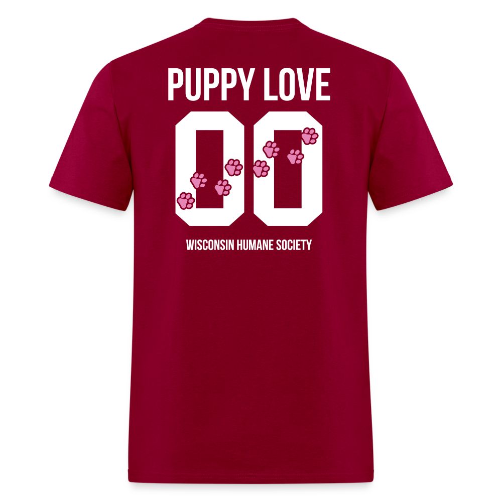 
                  
                    Pink Puppy Love Classic T-Shirt - dark red
                  
                