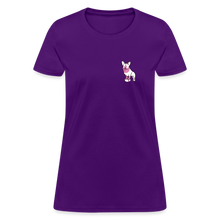 Load image into Gallery viewer, Pink Puppy Love Contoured T-Shirt - purple