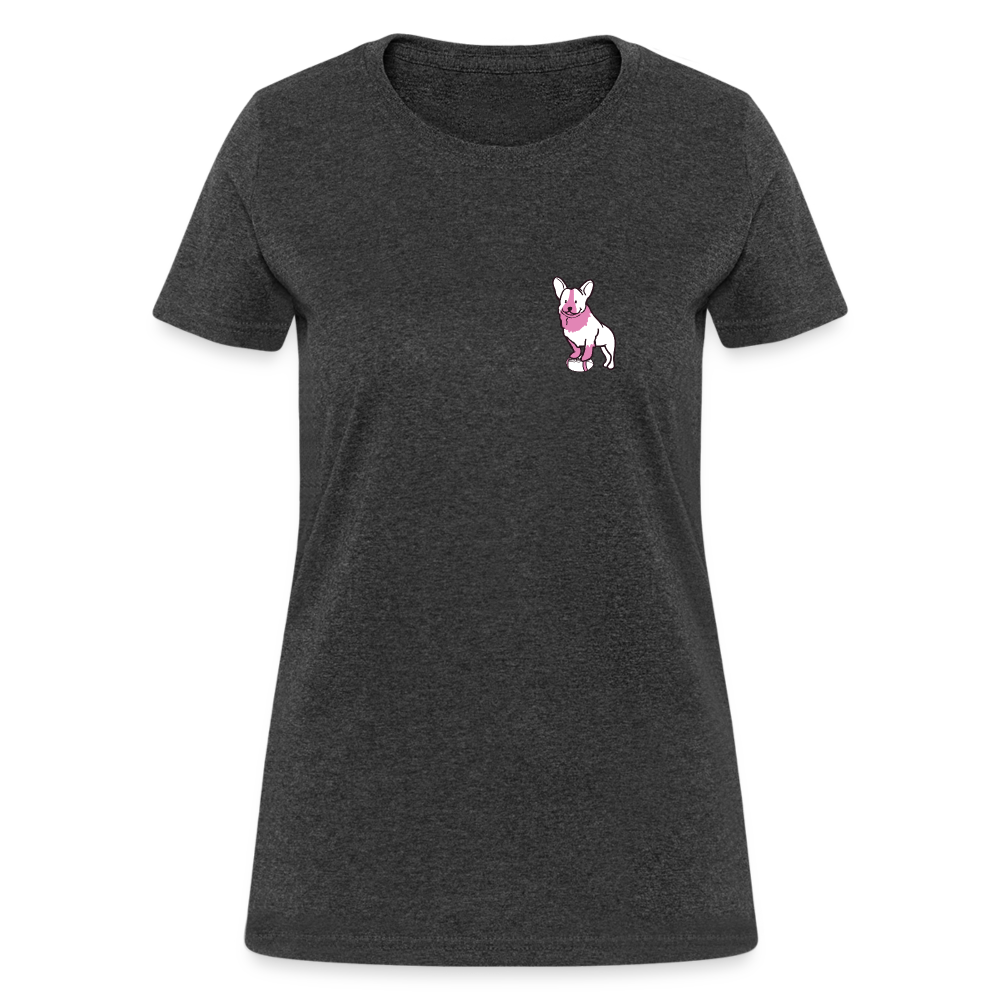 
                  
                    Pink Puppy Love Contoured T-Shirt - heather black
                  
                