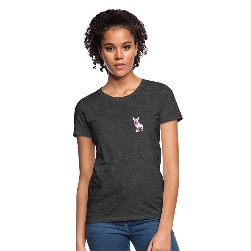 
                  
                    Pink Puppy Love Contoured T-Shirt - heather black
                  
                