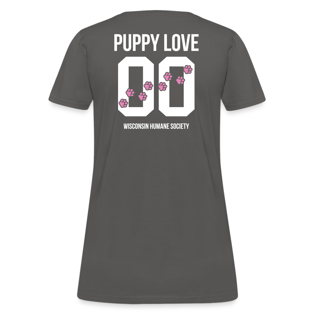 
                  
                    Pink Puppy Love Contoured T-Shirt - charcoal
                  
                