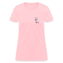 Load image into Gallery viewer, Pink Puppy Love Contoured T-Shirt - pink
