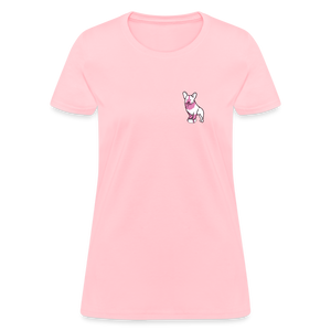 Pink Puppy Love Contoured T-Shirt - pink