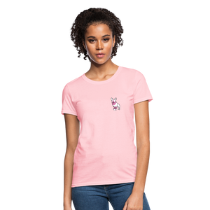 Pink Puppy Love Contoured T-Shirt - pink