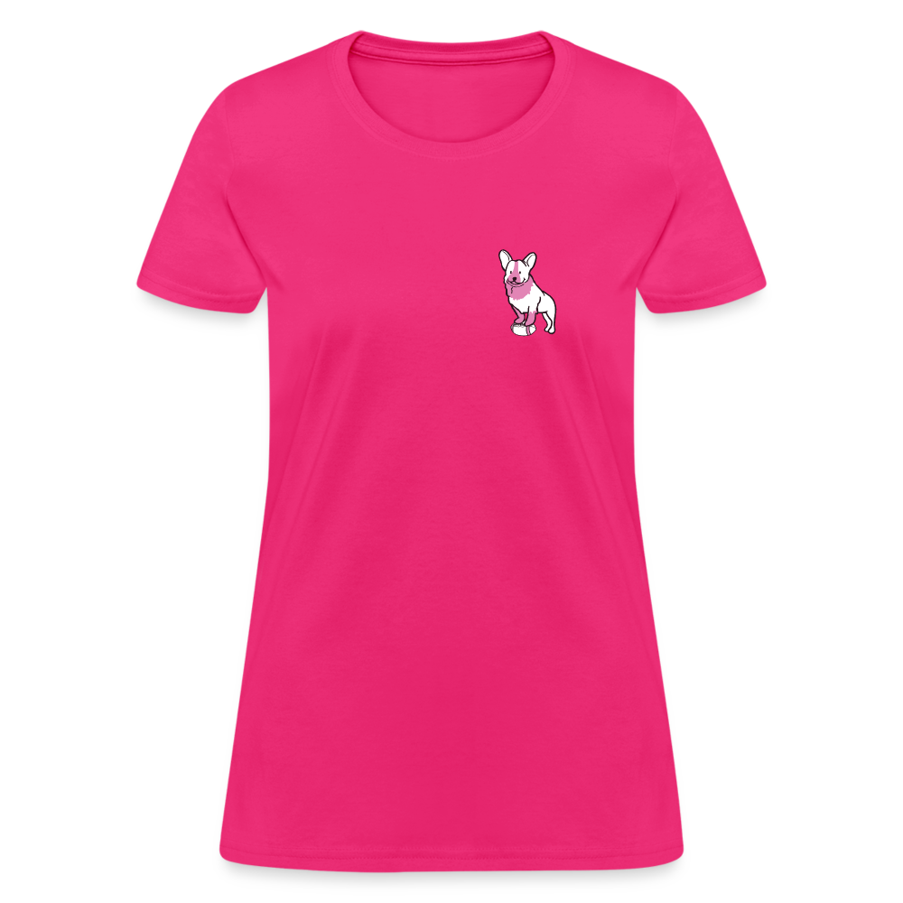 
                  
                    Pink Puppy Love Contoured T-Shirt - fuchsia
                  
                