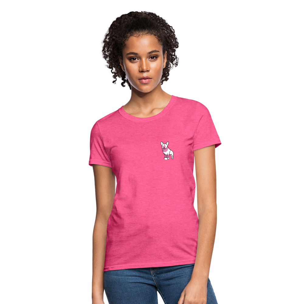 
                  
                    Pink Puppy Love Contoured T-Shirt - heather pink
                  
                