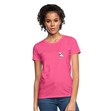 Load image into Gallery viewer, Pink Puppy Love Contoured T-Shirt - heather pink