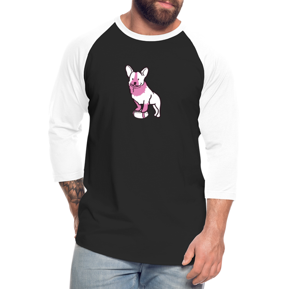 
                  
                    Pink Puppy Love Baseball T-Shirt - black/white
                  
                