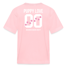 Load image into Gallery viewer, Pink Puppy Love Kids&#39; T-Shirt - pink