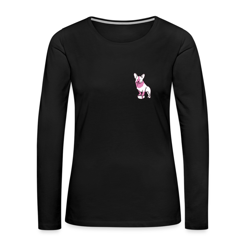 
                  
                    Pink Puppy Love Contoured Premium Long Sleeve T-Shirt - black
                  
                