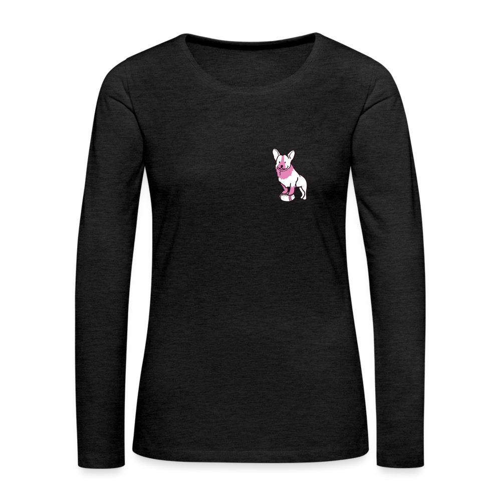 
                  
                    Pink Puppy Love Contoured Premium Long Sleeve T-Shirt - charcoal grey
                  
                