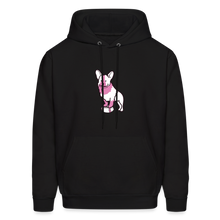 Load image into Gallery viewer, Pink Puppy Love Hoodie - black