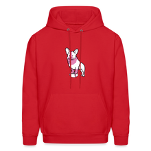 Load image into Gallery viewer, Pink Puppy Love Hoodie - red
