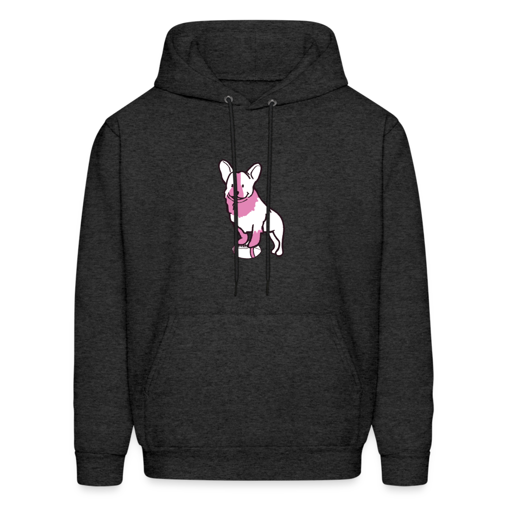 
                  
                    Pink Puppy Love Hoodie - charcoal grey
                  
                