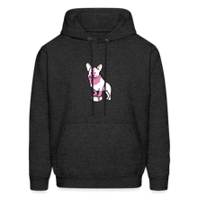 Load image into Gallery viewer, Pink Puppy Love Hoodie - charcoal grey
