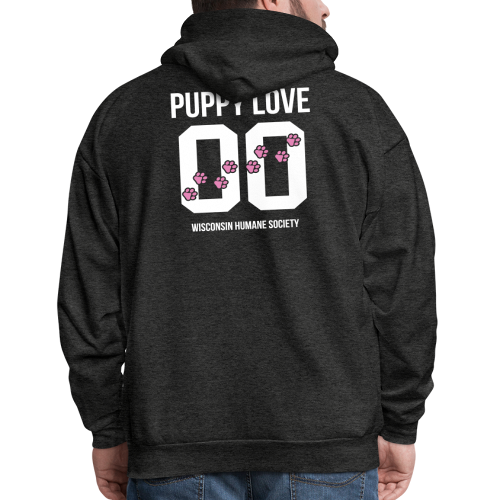 
                  
                    Pink Puppy Love Hoodie - charcoal grey
                  
                