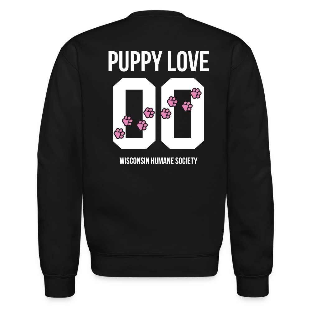 
                  
                    Pink Puppy Love Crewneck Sweatshirt - black
                  
                