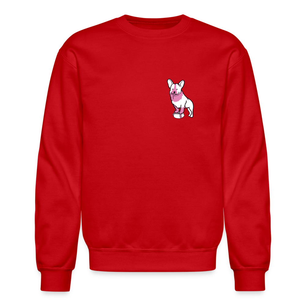 
                  
                    Pink Puppy Love Crewneck Sweatshirt - red
                  
                