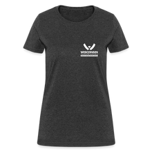 Load image into Gallery viewer, WHS Wildlife Contoured T-Shirt - heather black