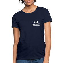 Load image into Gallery viewer, WHS Wildlife Contoured T-Shirt - navy