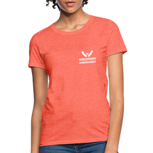 Load image into Gallery viewer, WHS Wildlife Contoured T-Shirt - heather coral