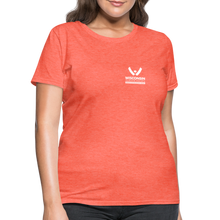Load image into Gallery viewer, WHS Wildlife Contoured T-Shirt - heather coral