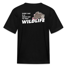 Load image into Gallery viewer, WHS Wildlife Kids&#39; T-Shirt - black