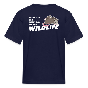 WHS Wildlife Kids' T-Shirt - navy
