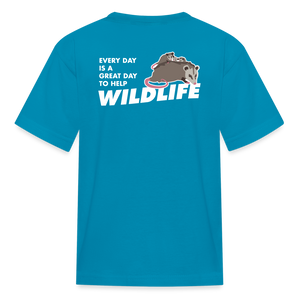 WHS Wildlife Kids' T-Shirt - turquoise