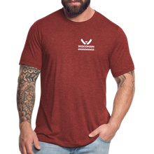 Load image into Gallery viewer, WHS Wildlife Tri-Blend T-Shirt - heather cranberry