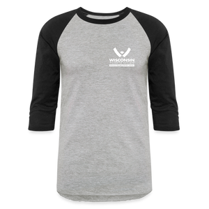 WHS Wildlife Baseball T-Shirt - heather gray/black