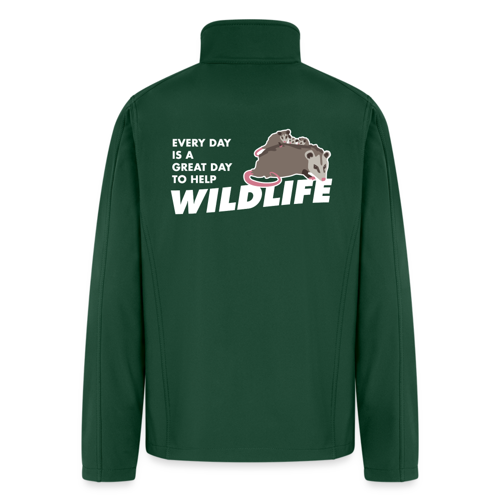 WHS Wildlife Classic Soft Shell Jacket - forest green