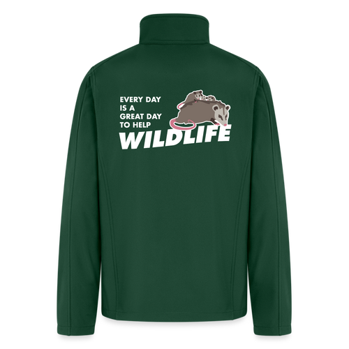 WHS Wildlife Classic Soft Shell Jacket - forest green