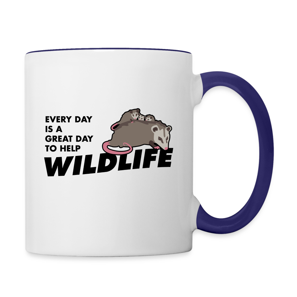 
                  
                    WHS Wildlife Contrast Coffee Mug - white/cobalt blue
                  
                