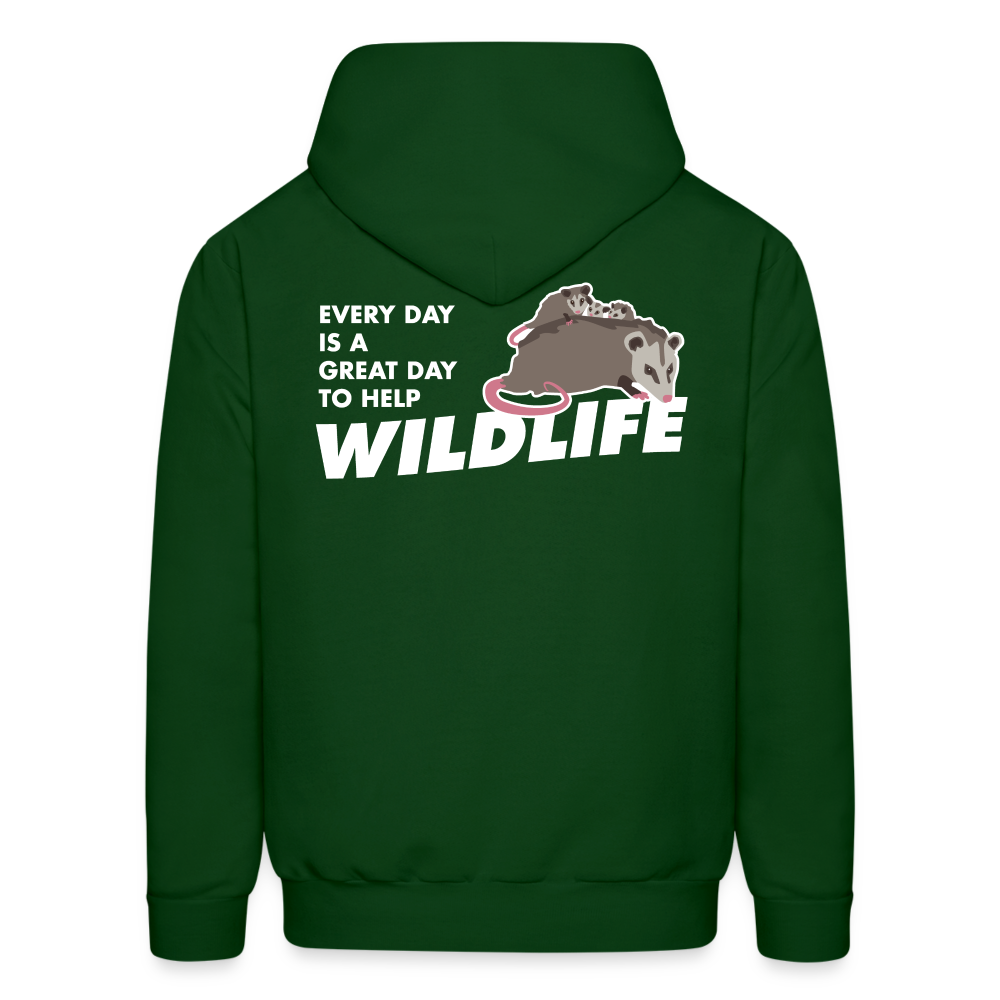 WHS Wildlife Hoodie - forest green